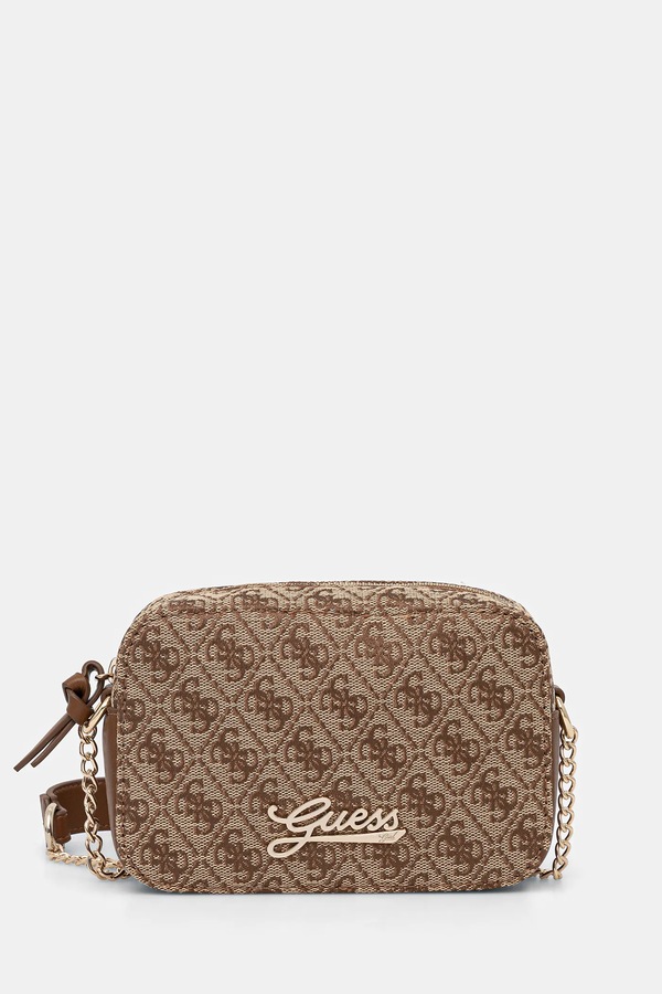 Сумочка Guess колір бежевий