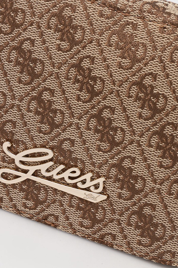 Сумочка Guess колір бежевий фото 4