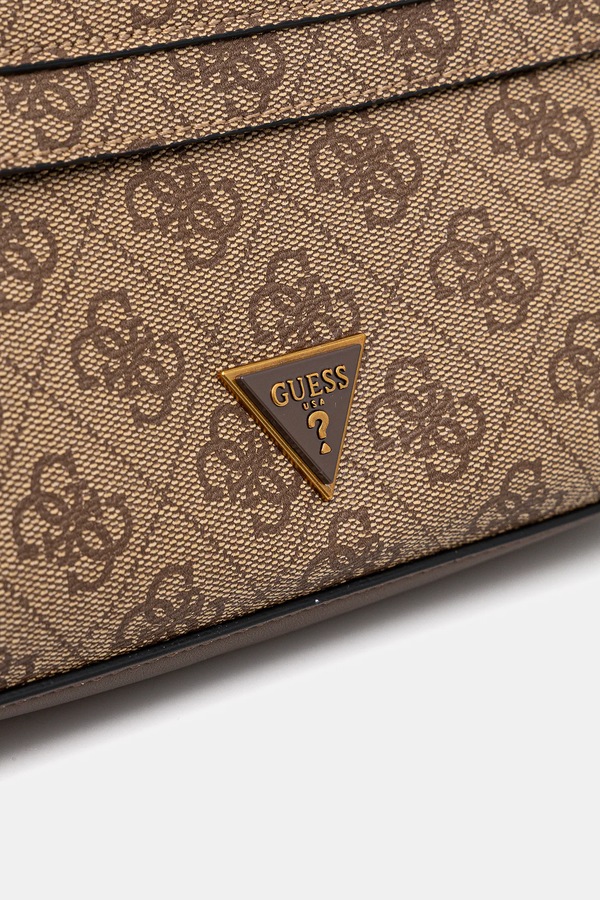 Косметичка Guess MILANO колір бежевий фото 3