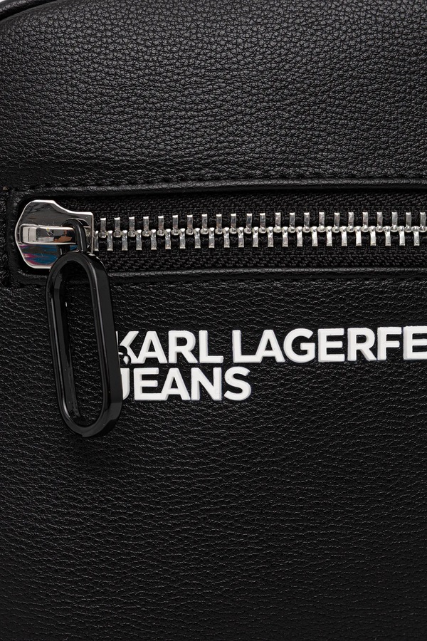 Сумка Karl Lagerfeld Jeans колір чорний фото 4