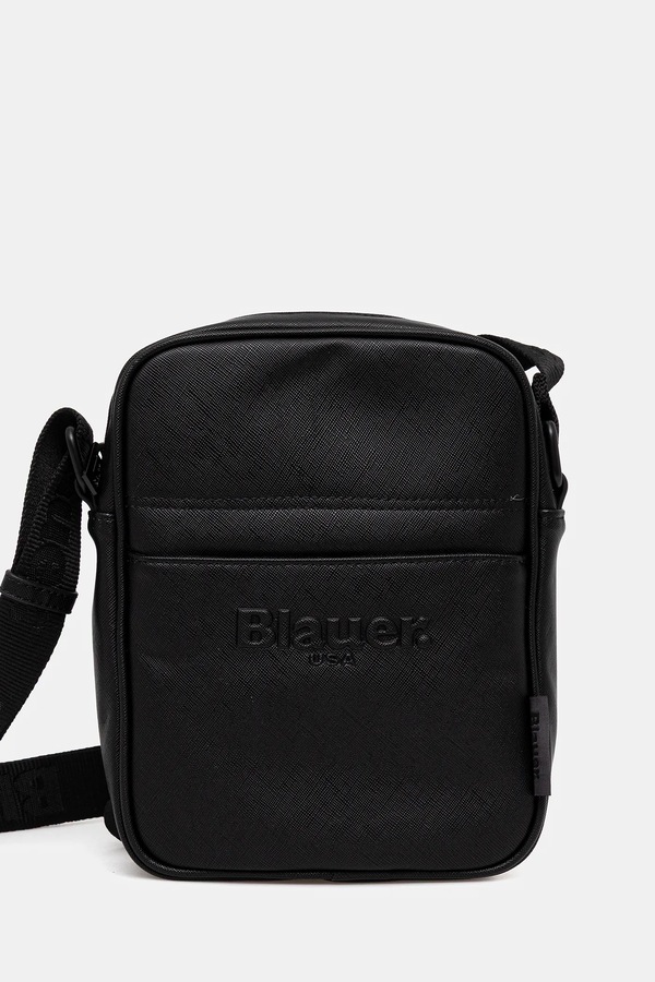 Сумка мужская из искусственной кожи Blauer цвет черный