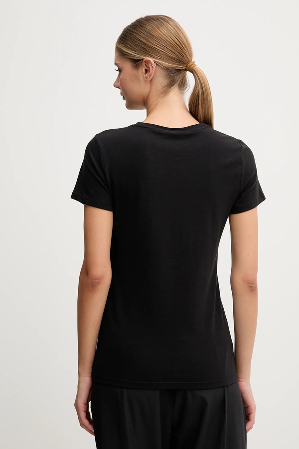 Футболка DKNY колір чорний фото 2