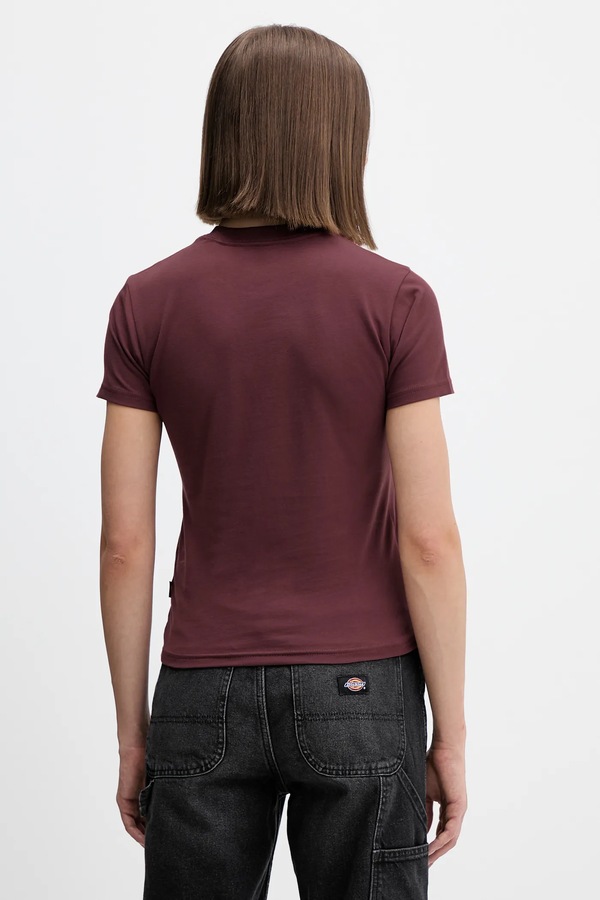 Футболка Dickies колір бордовий фото 2