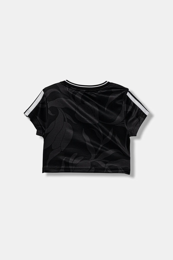 Дитяча футболка adidas колір чорний фото 2