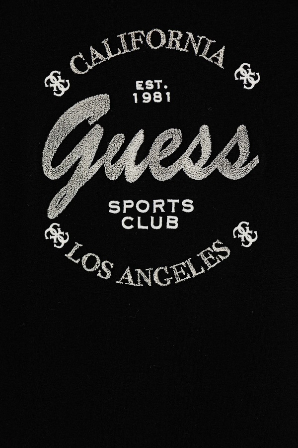 Дитяча футболка Guess колір чорний фото 3