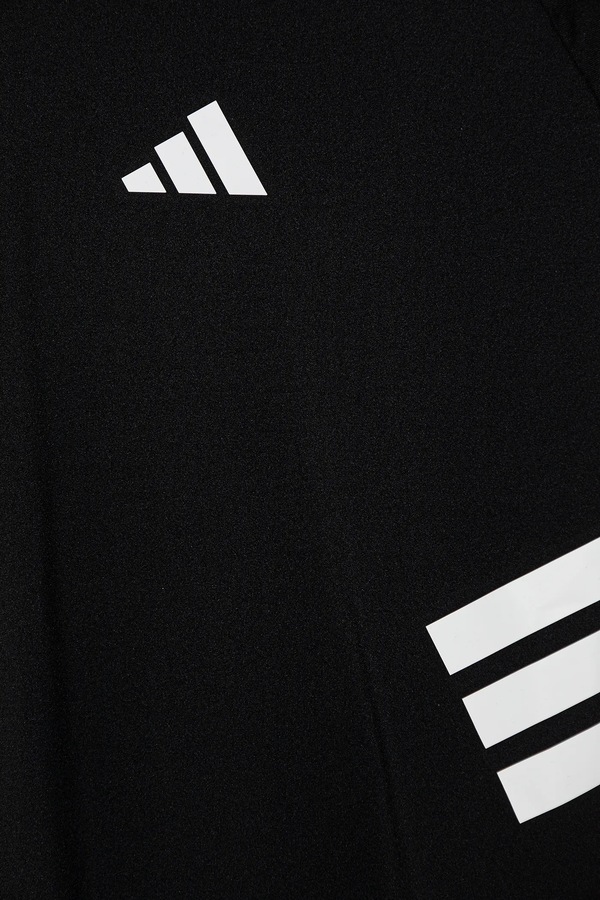 Детская футболка adidas цвет черный фото 2