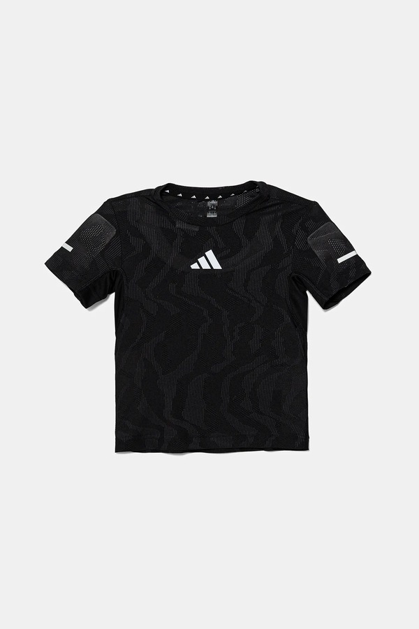Дитяча футболка adidas колір чорний