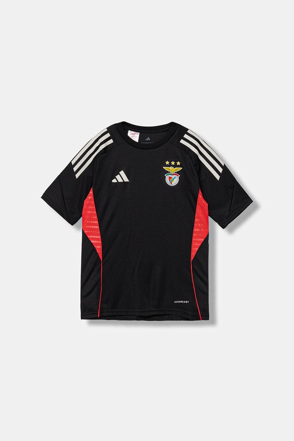 Дитяча футболка adidas Performance SL Benfica колір чорний