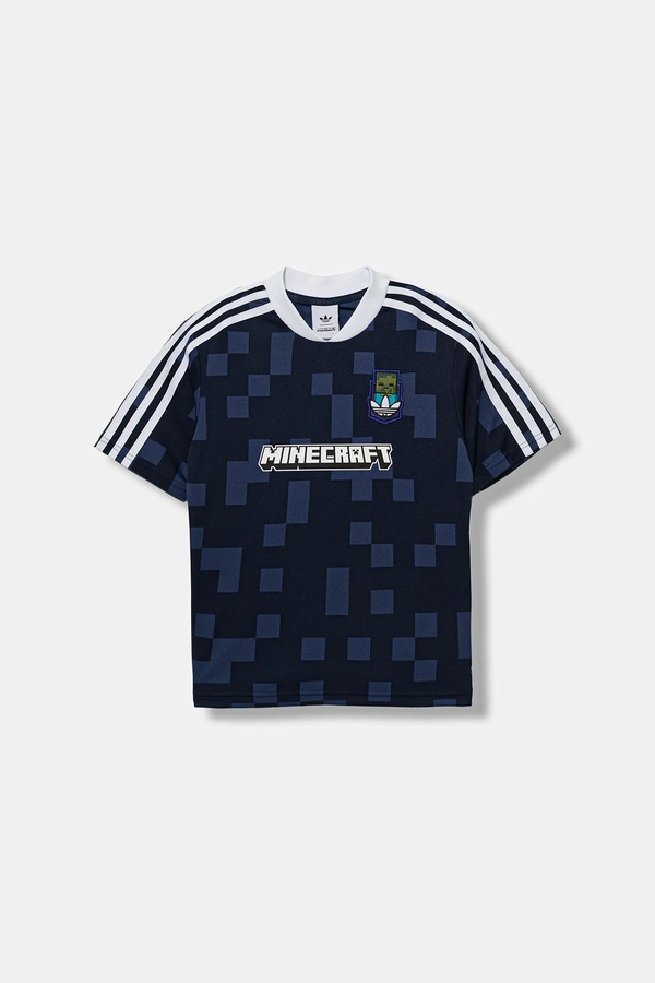 Дитяча футболка adidas Originals MINECRAFT колір синій