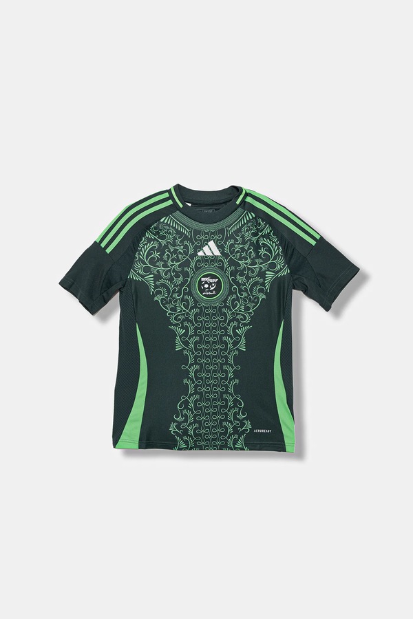 Детская футболка adidas Performance FAF цвет зеленый