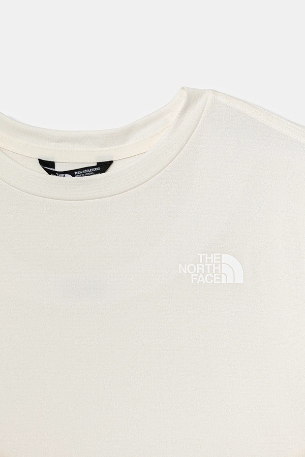Дитяча футболка The North Face TEEN NEW 24/7 SS TEE колір білий фото 3
