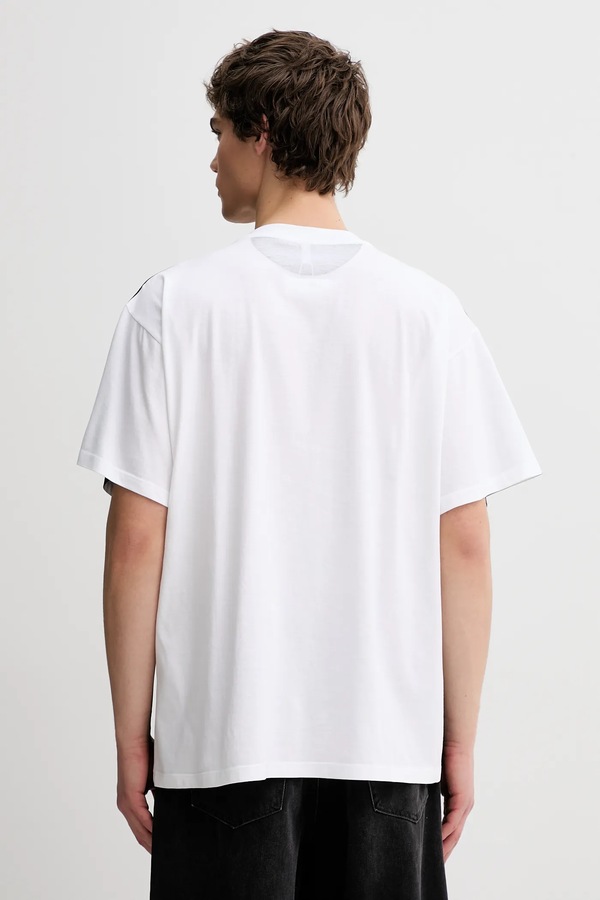 Бавовняна футболка MM6 Maison Margiela колір білий фото 2