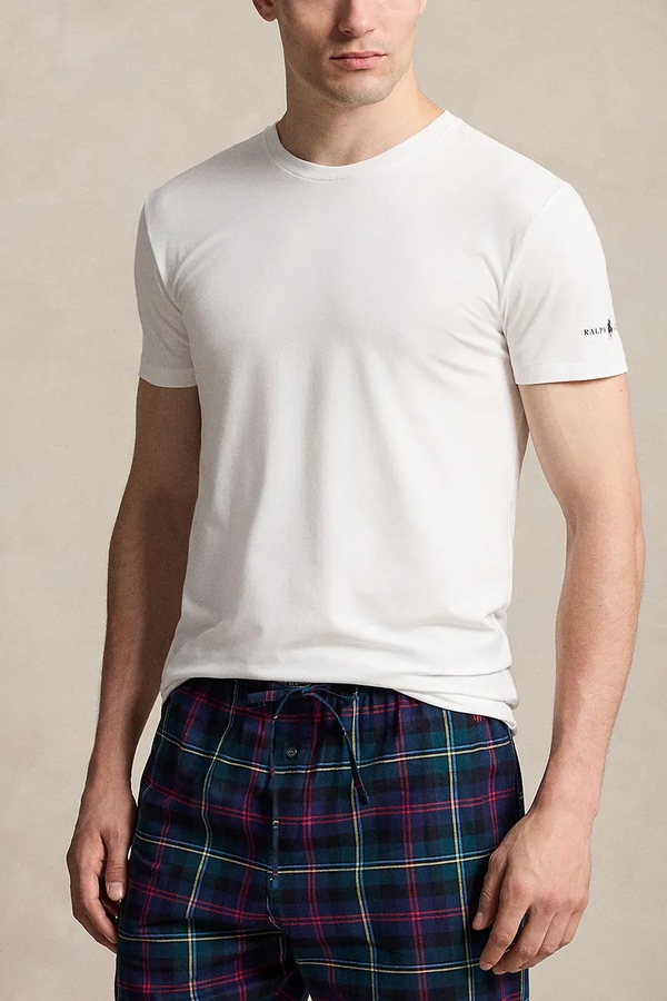 Футболка чоловіча 3 шт. Polo Ralph Lauren колір білий