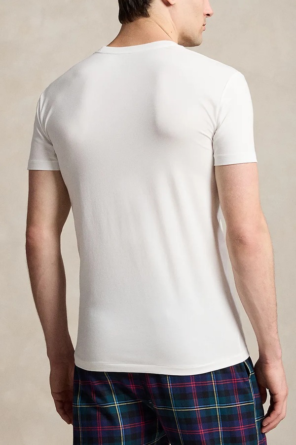 Футболка чоловіча 3 шт. Polo Ralph Lauren колір білий фото 2