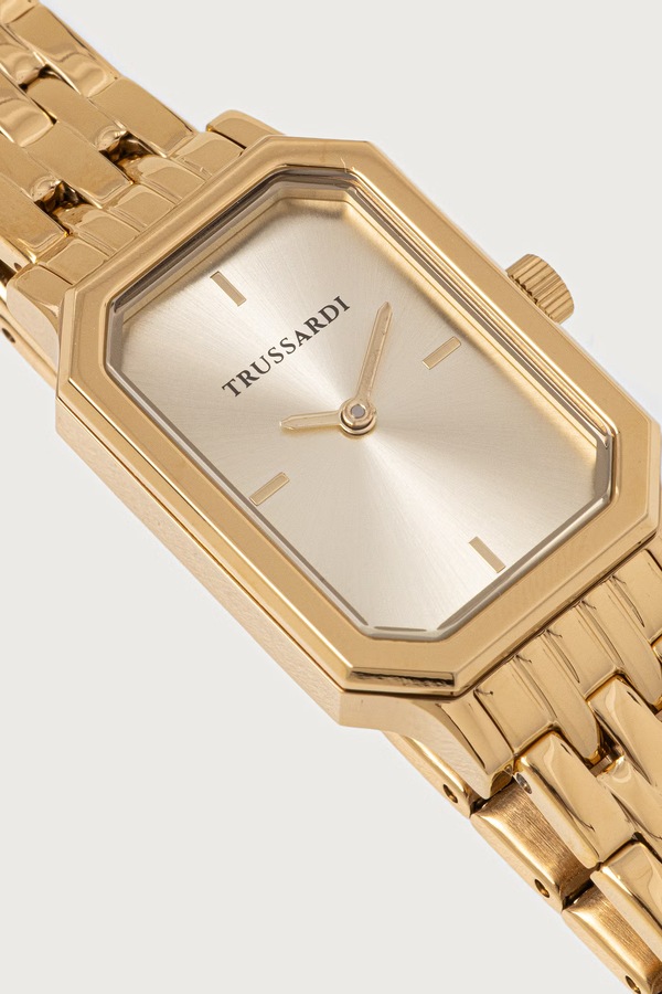 Дитячий годинник жіночий Trussardi колір золотий фото 3