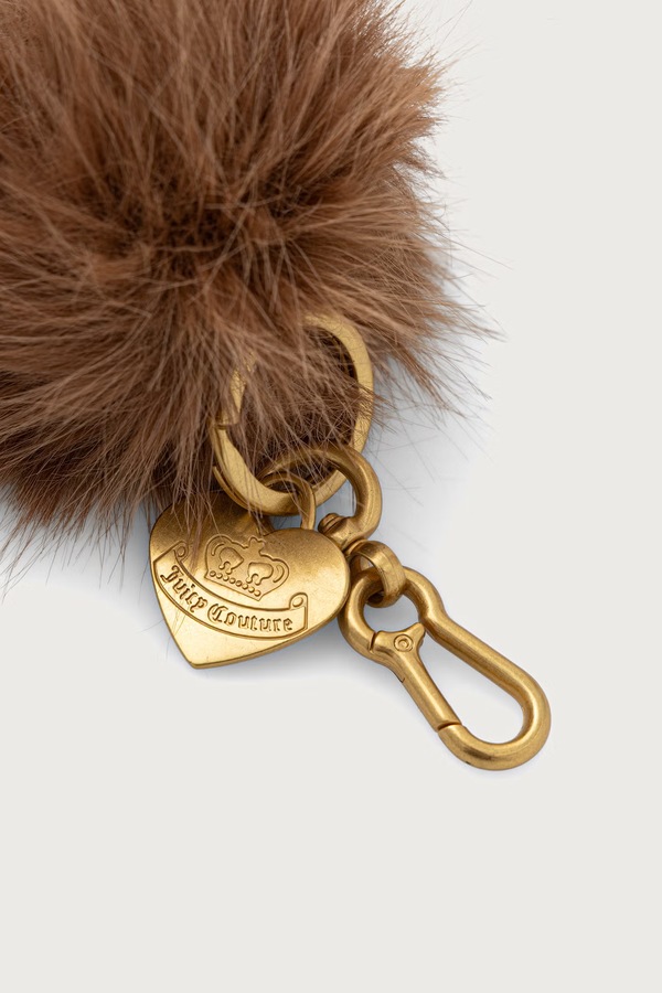 Брелок жіночий Juicy Couture JUICY PON PON колір коричневий фото 2