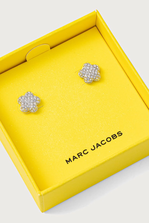 Серьги женские латунные MARC JACOBS PAVE BALLOON DAISY фото 2