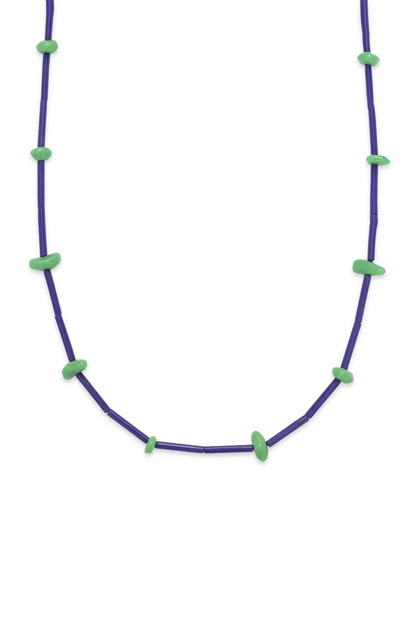 Намисто жіноче BERRIES Rush Necklace колір темно-синій фото 2