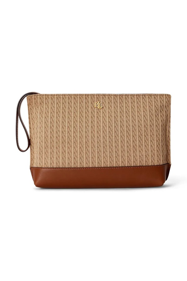 Косметичка жіноча Lauren Ralph Lauren колір коричневий