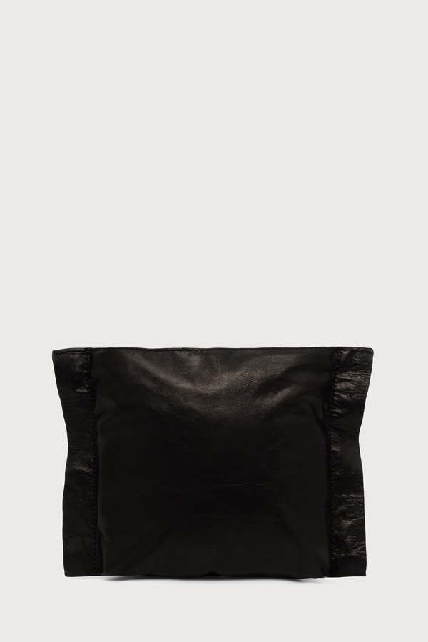 Косметичка жіноча шкіряна AllSaints LUTECE колір чорний