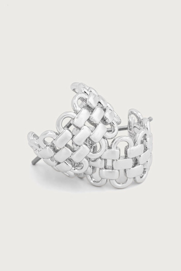 Сережки жіночі металеві Lauren Ralph Lauren колір срібний
