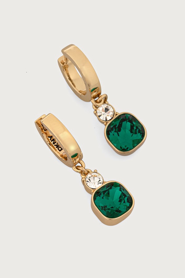 Сережки жіночі металеві DKNY