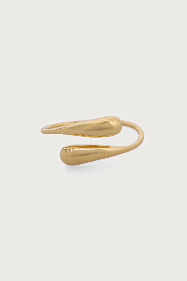 Каблучка жіноча позолочена Soeur BAGUE GOUTTE