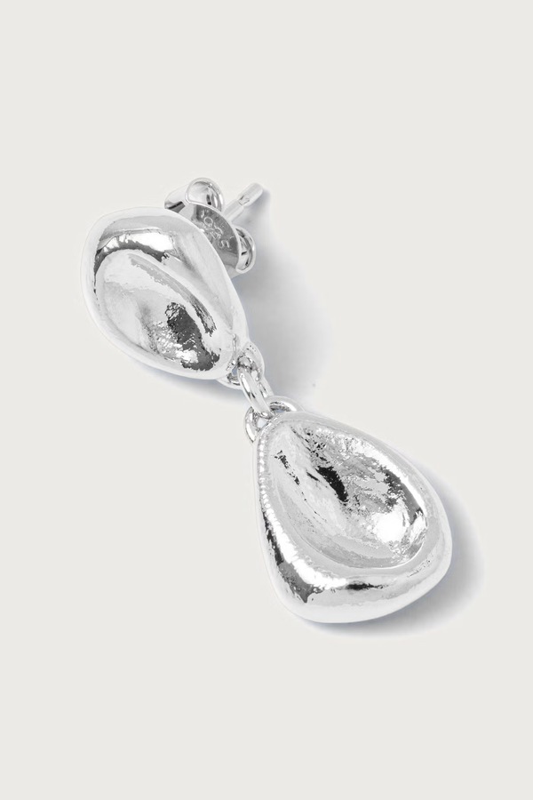 Сережки жіночі посріблені Soeur BO PENDANTE фото 2