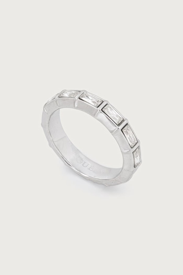Каблучка жіноча з нержавіючої сталі Guess LES BAGUETTES
