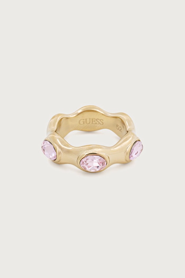 Кольцо женская Guess DIVINE цвет золотой