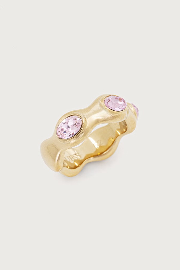 Кольцо женская Guess DIVINE цвет золотой