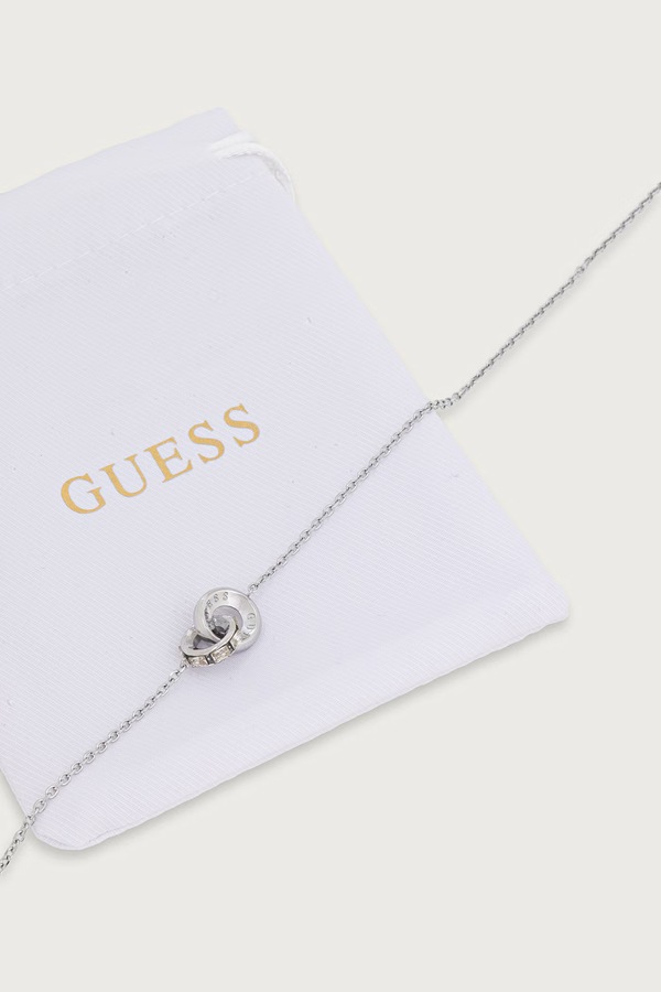 Намисто жіноче з нержавіючої сталі Guess LES BAGUETTES колір срібний фото 4