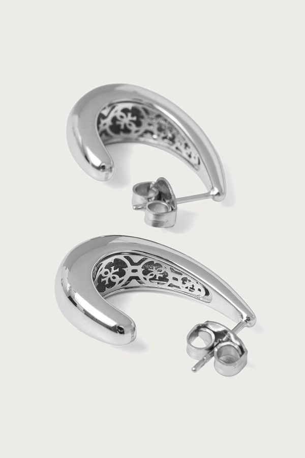 Серьги женские Guess MADISON цвет серебряный