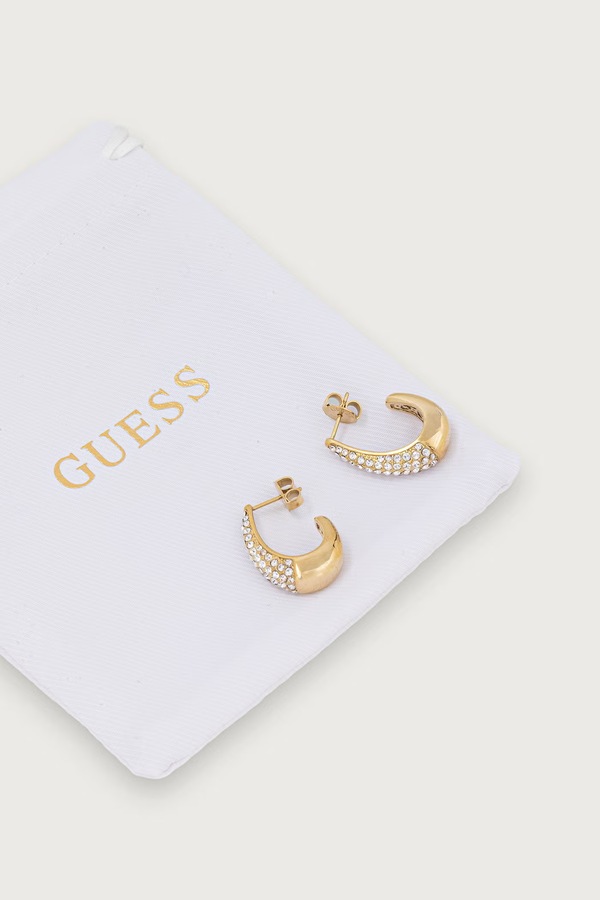 Сережки жіночі з нержавіючої сталі Guess MADISON колір золотий фото 2