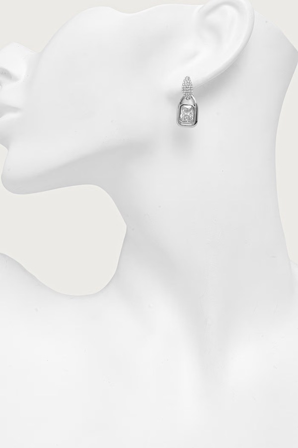 Серьги женские Guess RADIOSA цвет серебряный фото 2
