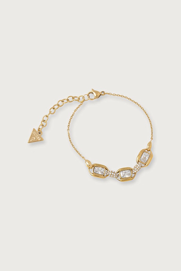 Браслет женский из нержавеющей стали с цирконием Guess RADIOSA фото 2