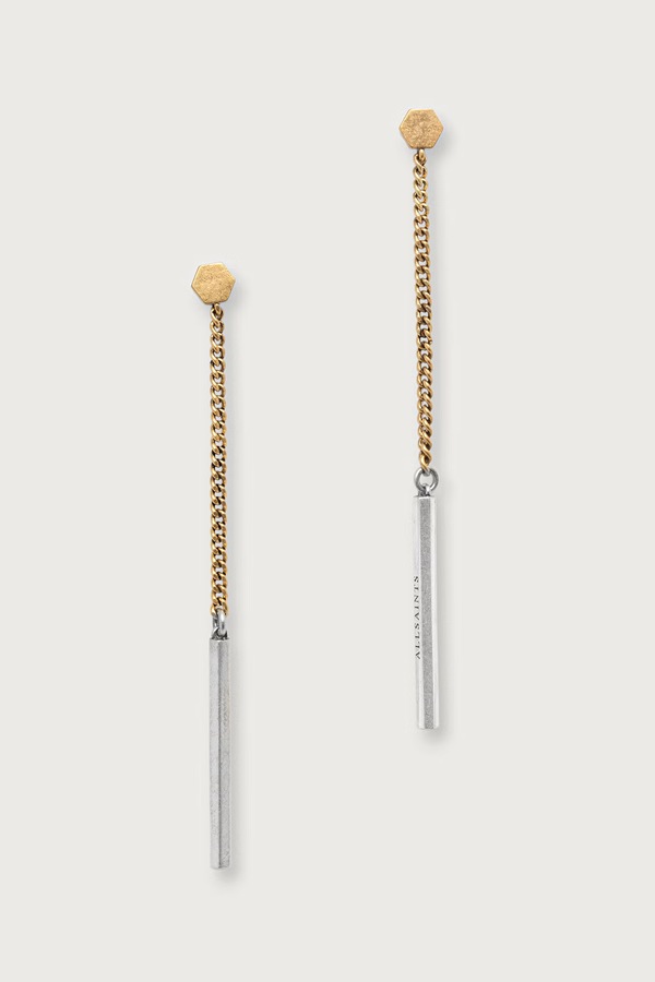 Серьги женские металлические AllSaints