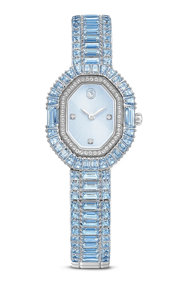 Годинник жіночий Swarovski MB L колір блакитний