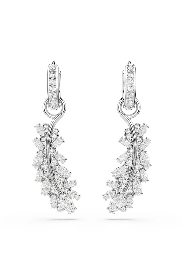 Серьги женские металлические с цирконием Swarovski VIENNA
