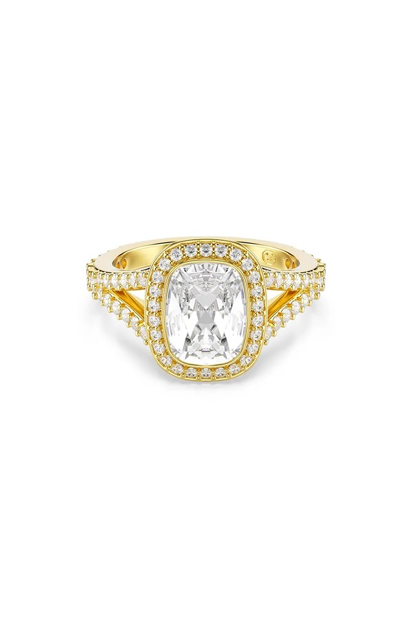 Каблучка жіноча позолочена Swarovski UNA