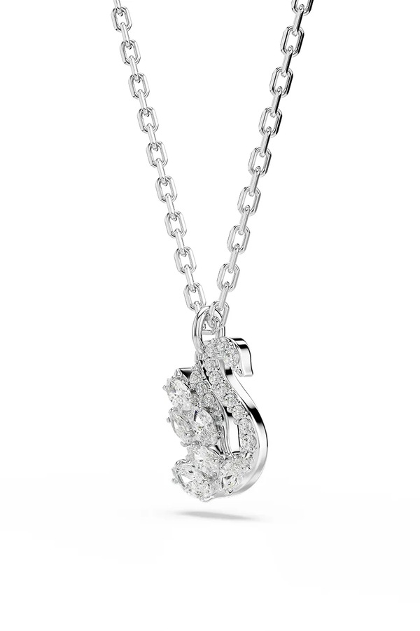Намисто з підвіскою жіноче металеве з цирконієм Swarovski фото 2