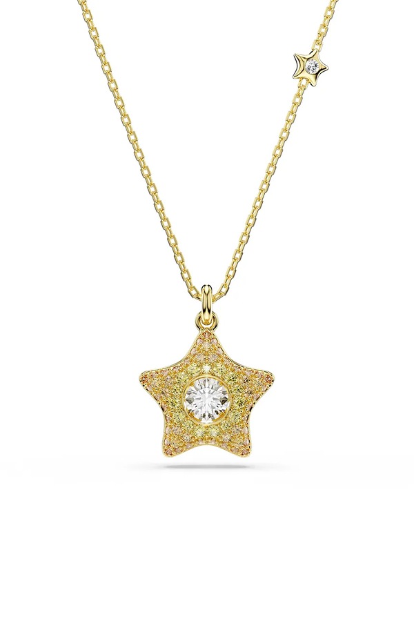 Намисто з підвіскою жіноче позолочене з цирконієм Swarovski SUBLIMA
