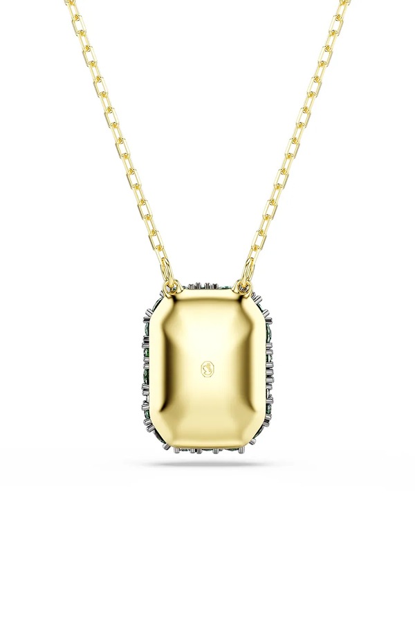Намисто дитяче позолочене з цирконієм Swarovski SUBLIMA колір зелений фото 4