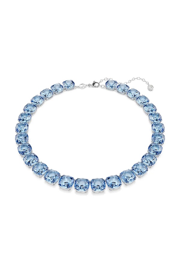 Намисто жіноче з цирконієм Swarovski MILLENIA колір блакитний