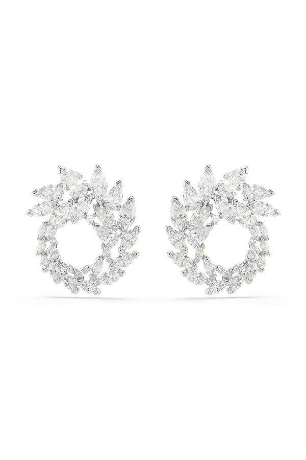 Серьги женские металлические с цирконием Swarovski MESMERA