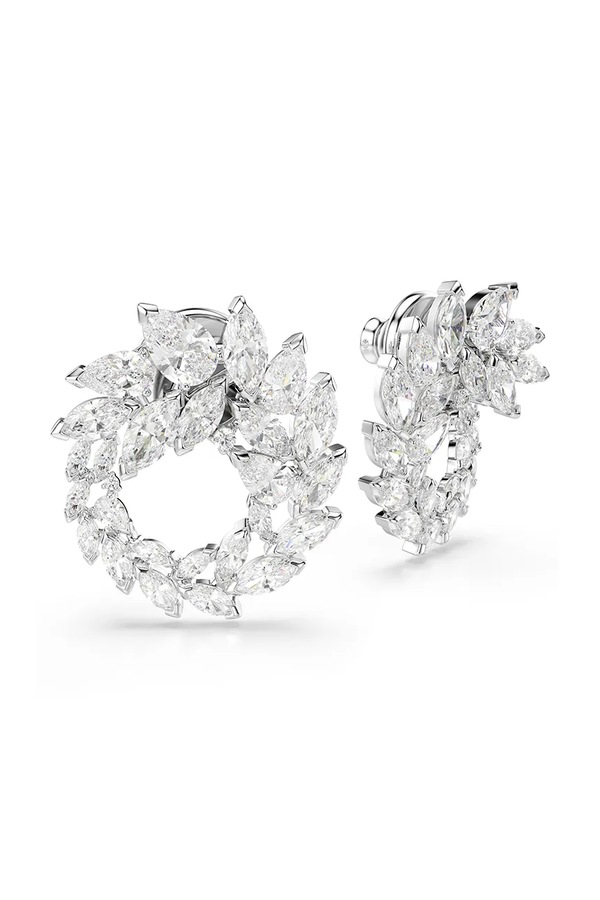 Сережки жіночі металеві з цирконієм Swarovski MESMERA фото 4