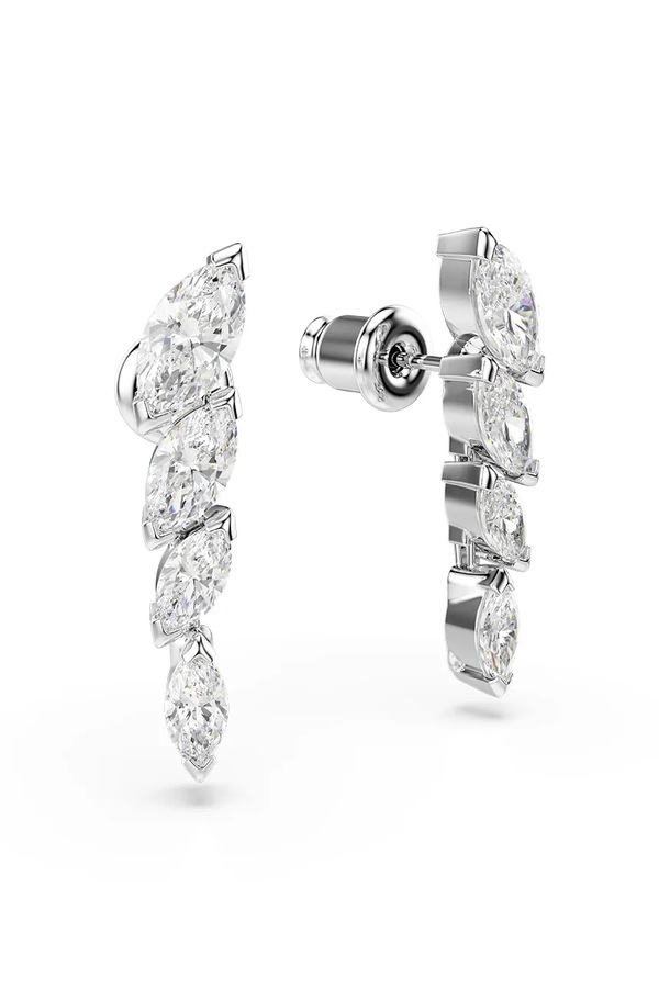 Сережки жіночі з цирконієм Swarovski MESMERA фото 4
