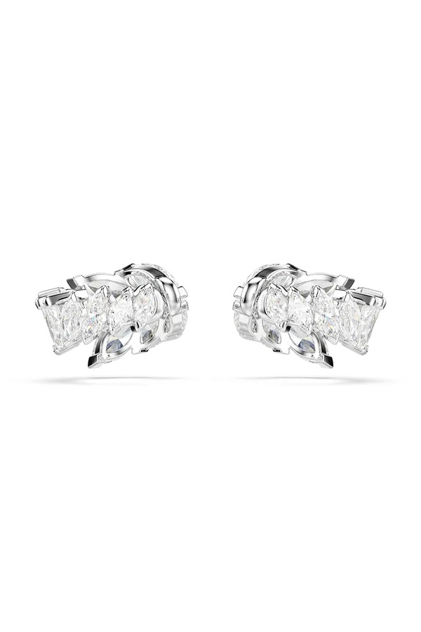 Каф женский металлический циркониевый MESMERA 2 шт. Swarovski фото 2