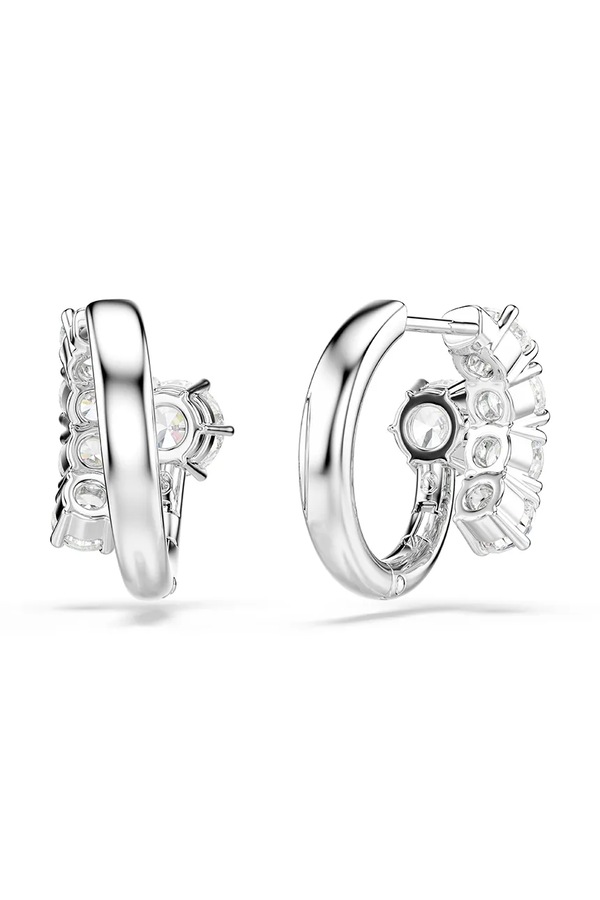 Серьги женские металлические с цирконием Swarovski MATRIX фото 2