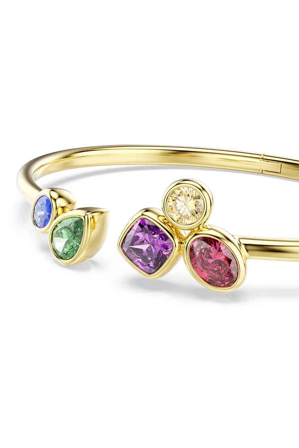 Браслет жіночий позолочений з цирконієм Swarovski IMBER